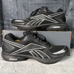 Reebok SimplyTone Mens Black Silver Walking Toning Shoes V57188 Size 9.5